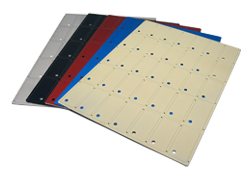 Metallemner for gravering med laser eller fres